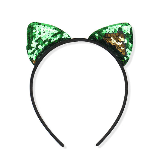 Diadema Orejas de Gato con Lentejuelas Reversibles - Image 11