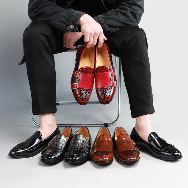 Zapatos de Cuero Británicos para Hombre