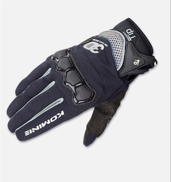 Guantes de Moto Racing Anticalda con Pantalla Táctil y Protección Total