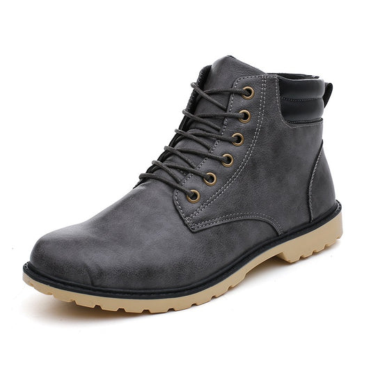 Botas Martin de Cuero para Hombre - Estilo Casual y Outdoor