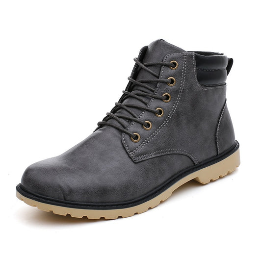 Botas Martin de Cuero para Hombre - Estilo Casual y Outdoor