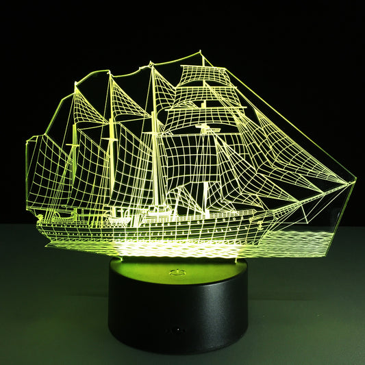Lámpara 3D de Vela Creativa