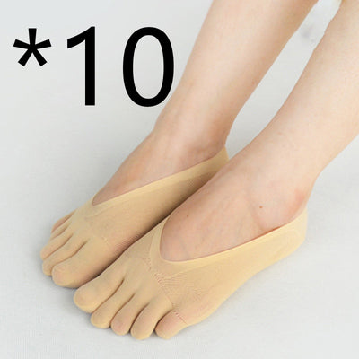 Calcetines Ultradelgados de Dedos Separados para Mujer - Diseño Minimalista Cuatro Estaciones - Image 24