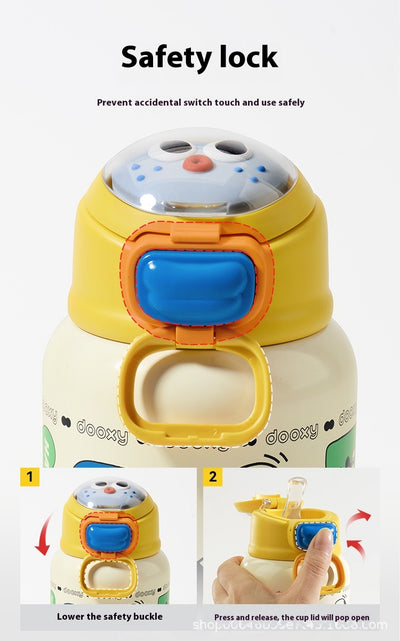 Vaso Térmico Infantil con Tapa de Bebida Directa - Image 9