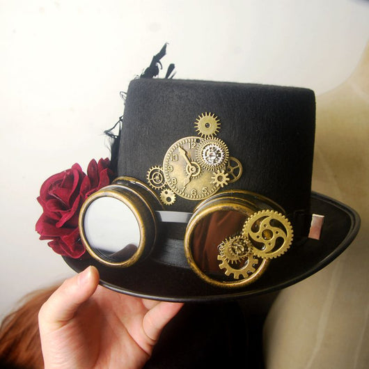Sombrero de Copa Aristocrático Steampunk - Image 10
