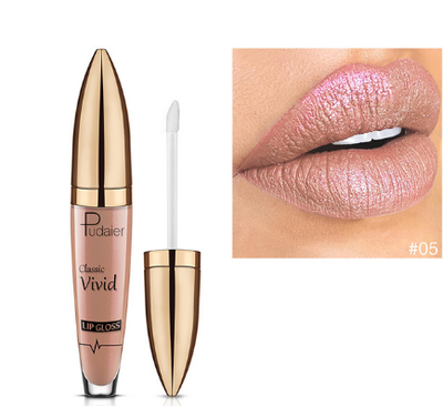 Brillo Labial Perlado Mate Pudaier - Larga Duración sin Transferencia - Image 15