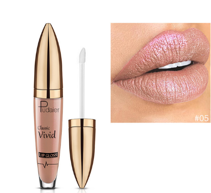 Brillo Labial Perlado Mate Pudaier - Larga Duración sin Transferencia - Image 15