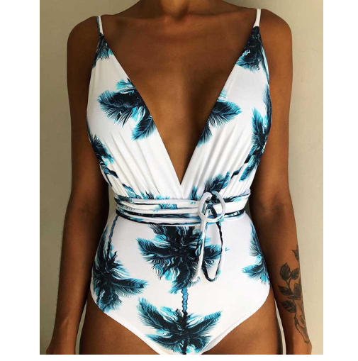 Traje de Baño Enterizo Espalda Descubierta para Mujer - Image 11