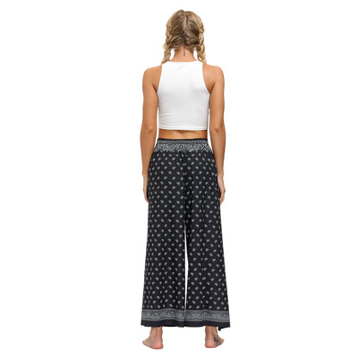 Pantalones Yoga Boho Estampado Étnico para Entrenamientos al Aire Libre - Image 15