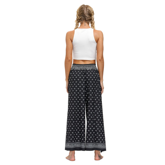 Pantalones Yoga Boho Estampado Étnico para Entrenamientos al Aire Libre - Image 15