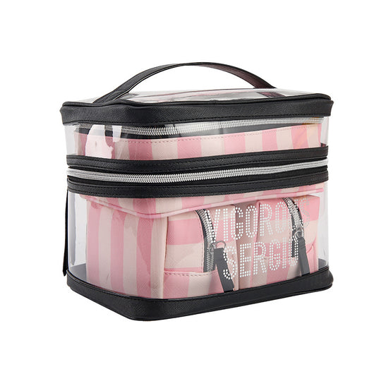 Bolsa de Maquillaje Profesional Plegable Multifuncional - Image 3
