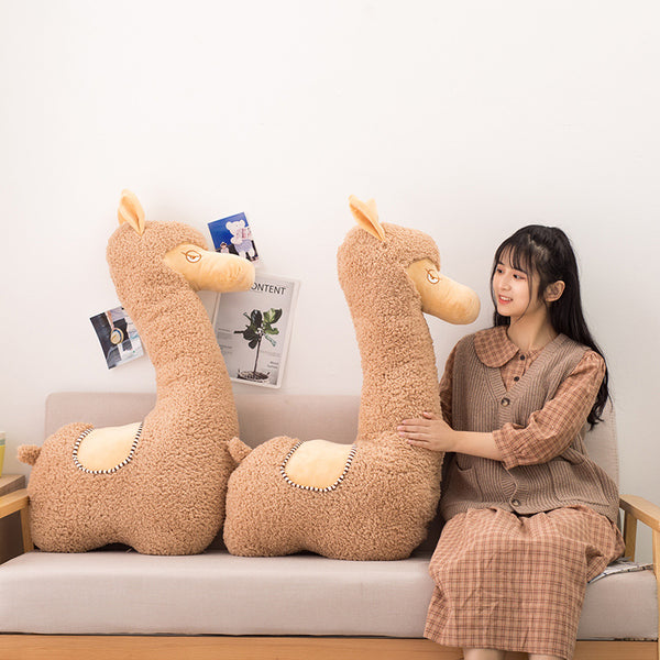 Muñeco de Alpaca Gigante - Peluche Suave para Abrazos