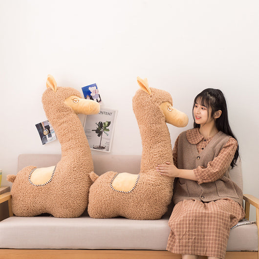 Muñeco de Alpaca Gigante - Peluche Suave para Abrazos