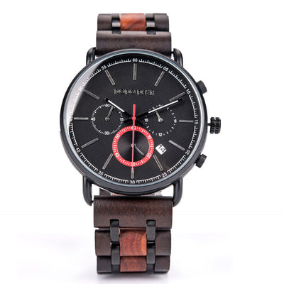 Reloj de Cuarzo para Hombre en Madera Natural - Image 12