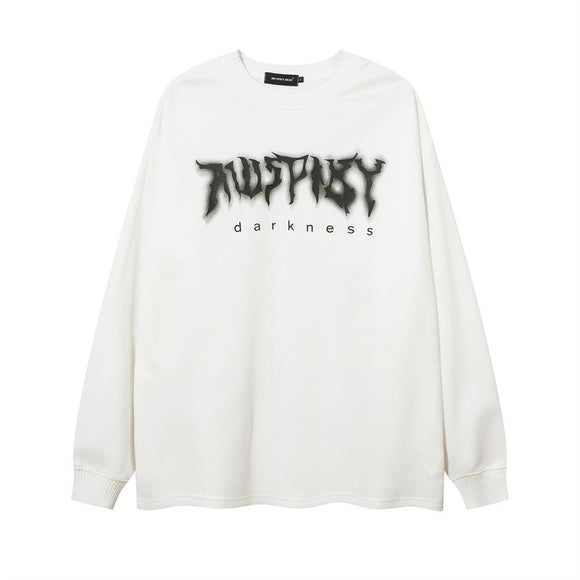 Camiseta Estampada con Cruz para Hombre - Manga Larga