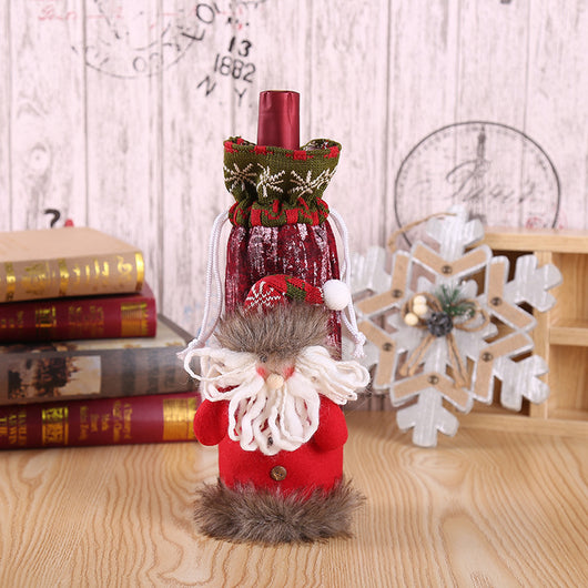 Calcetines Navideños para Botellas de Vino - Image 32