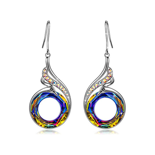 Aretes de Cristal con Diseño Internacional - Tendencia en Ventas
