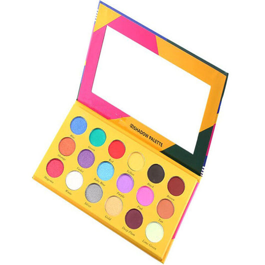 Paleta de Sombras 18 Colores Perlados y Mate Burst - Image 4