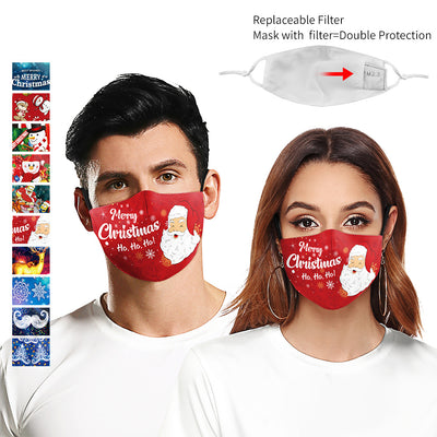 Mascarilla de Protección Cielo Estrellado Navideño