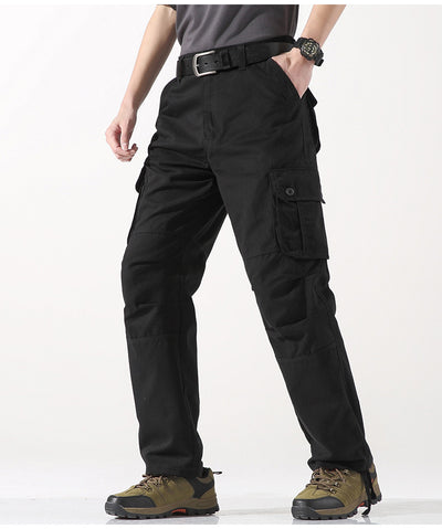 Pantalones Rectos para Hombre con Bolsillos Tridimensionales - Línea Outdoor Primavera - Image 2