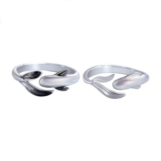 Anillo de Pareja Peces Nadadores - Image 2