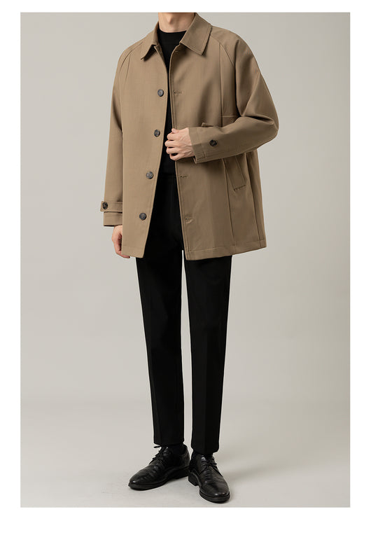 Chaqueta Suelta de Solapa para Hombre - Corte Medio - Image 14