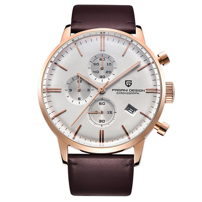 Reloj Calendario Multifunción de Tres Esferas - Image 30