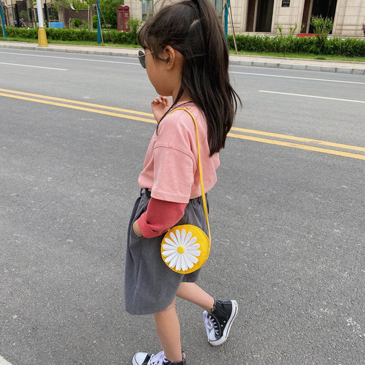 Bolso Infantil con Diseño Floral y Monedero Integrado - Image 3