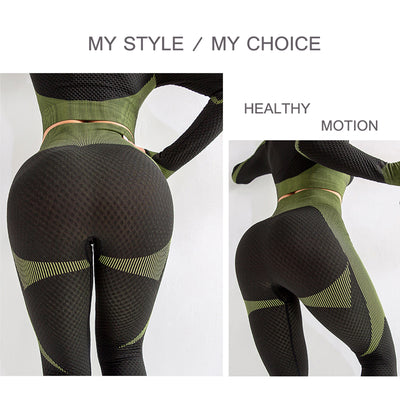 Conjunto Deportivo Yoga para Mujer - Traje Completo Gym - Image 37