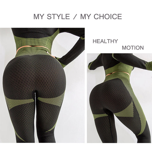 Conjunto Deportivo Yoga para Mujer - Traje Completo Gym - Image 37