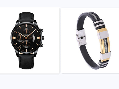 Reloj de Cuarzo Clásico para Hombre - Elegancia Empresarial - Image 9