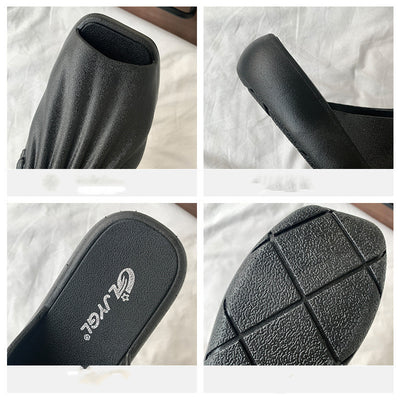 Sandalias Plataforma PVC Punta Abierta con Tacón Alto - Image 10