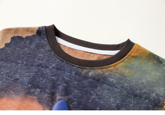 Playera Infantil Tie-dye con Estampado de Burbujas - Image 16
