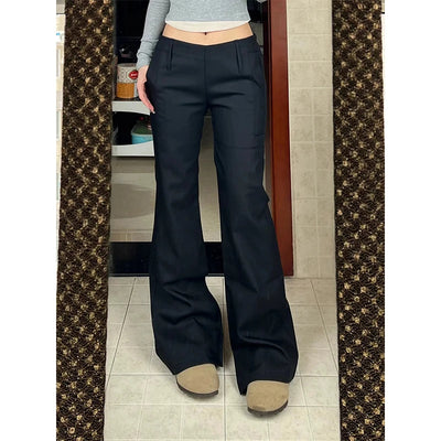 Pantalón de Talle Bajo Acampanado Mujer - Ajuste Slim con Caída Perfecta - Image 5