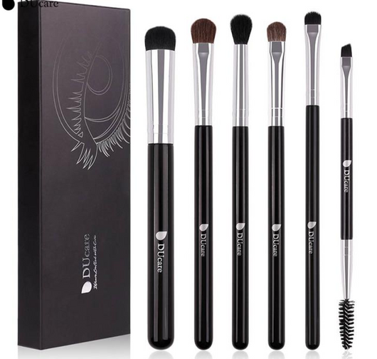 Set de 6 Brochas de Maquillaje Doble Cabezal - Herramientas Profesionales de Belleza - Image 3