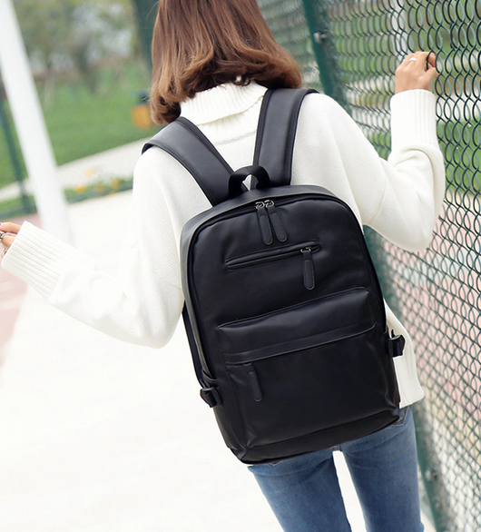 Bolsa de Hombro PU para Hombre - Mochila Urbana Multifunción - Image 5