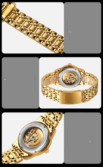 Reloj Automático de Cuero para Hombre - Elegancia Profesional - Image 28