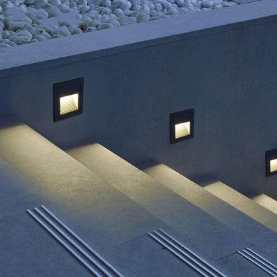 Luminaria LED Empotrable Resistente al Agua para Escaleras y Pasillos - Image 17