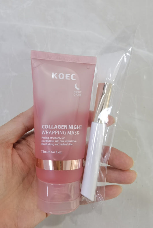 Mascarilla Desprendible de Colágeno con Aplicador - Hidratación y Transparencia - Image 11