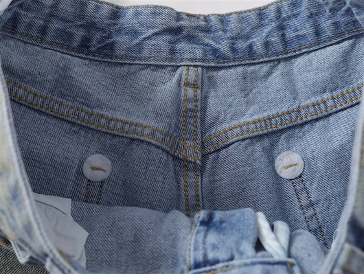 Pantalón Ancho con Diseño Deconstruido y Costuras Artesanales - Image 19