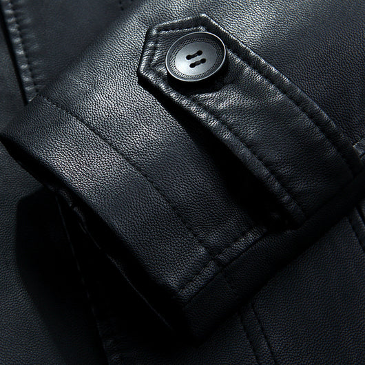 Abrigo de Cuero para Hombre - Image 5