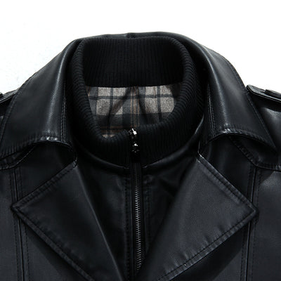 Abrigo de Cuero para Hombre - Image 4