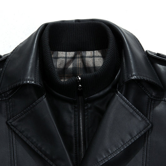 Abrigo de Cuero para Hombre - Image 4