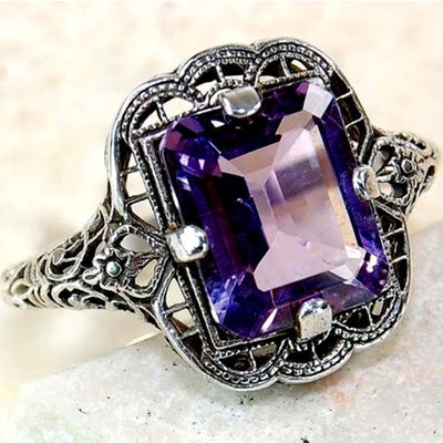Anillo de Diamante y Zafiro en Plata 925 - Diseño Europeo para Compromiso - Image 4