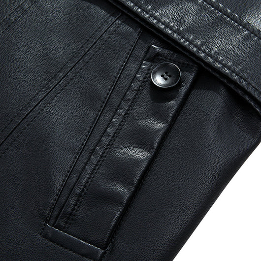 Abrigo de Cuero para Hombre - Image 3