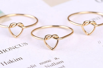 Anillo de Corazón Entrelazado en Oro 14K - Símbolo de Amor Eterno - Image 11