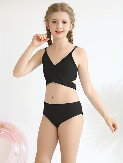 Bikini Dos Piezas con Cruzado para Niñas - Image 24