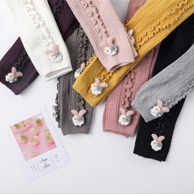 Leggings con Volantes Floral Bunny - Image 5