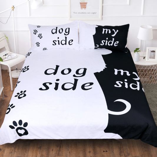 Juego de Edredón 3 Piezas para Cama - Textil Premium