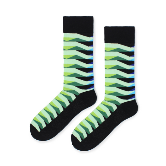 Calcetines Clásicos a Rayas para Hombre - Algodón Puro Estilo Skate - Image 7
